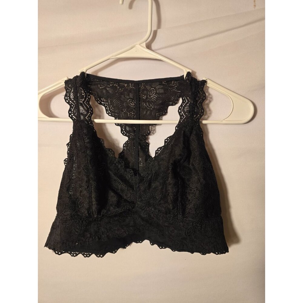 Felina Lingerie Black Women’s‎ Whimsygoth Medium Lacy Bra Bralette Sexy Sweet